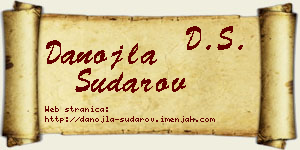 Danojla Sudarov vizit kartica